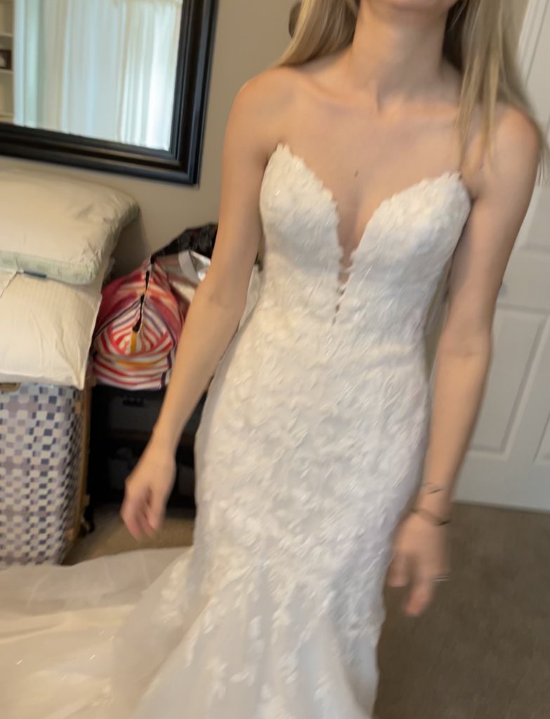 wedding dress alterations needed