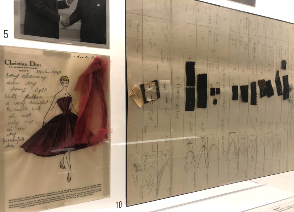 Dior orginal sketches